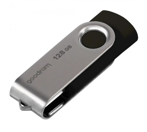 Флеш-накопичувач USB3.2 128GB Goodram UTS3 (Twister) Black (UTS3-1280K0R11)
