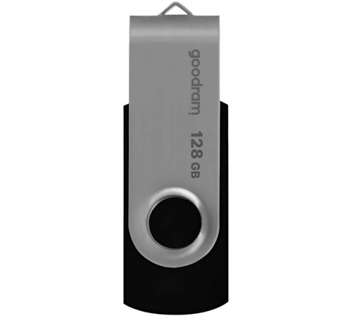 Флеш-накопичувач USB3.2 128GB Goodram UTS3 (Twister) Black (UTS3-1280K0R11)