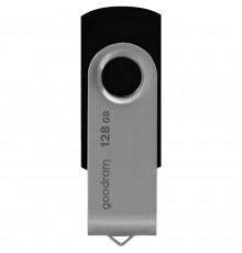 Флеш-накопичувач USB3.2 128GB Goodram UTS3 (Twister) Black (UTS3-1280K0R11)