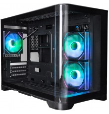 Корпус 1stPlayer UV6-BK-2FC7R-1FC7 Black без БЖ