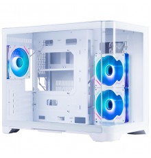 Корпус 1stPlayer UV6-WH-2FC7R-W-1FC7-W White без БЖ