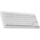 Клавіатура бездротова Keychron V1 Ultra Keychron Red Switch White RGB (V1U-F1-UA)