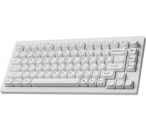 Клавіатура бездротова Keychron V1 Ultra Keychron Red Switch White RGB (V1U-F1-UA)