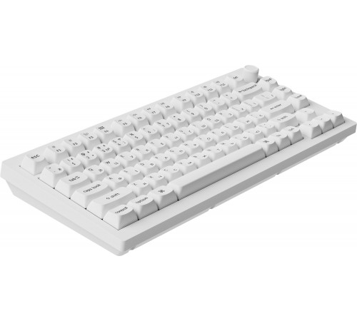 Клавіатура бездротова Keychron V1 Ultra Keychron Red Switch White RGB (V1U-F1-UA)