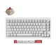 Клавіатура бездротова Keychron V1 Ultra Keychron Red Switch White RGB (V1U-F1-UA)