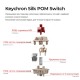 Клавіатура бездротова Keychron V1 Ultra Keychron Red Switch White RGB (V1U-F1-UA)