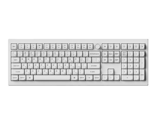 Клавіатура бездротова Keychron V6 Ultra Keychron Red Switch White RGB (V6U-F1-UA)