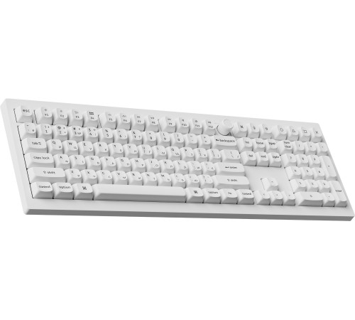 Клавіатура бездротова Keychron V6 Ultra Keychron Red Switch White RGB (V6U-F1-UA)