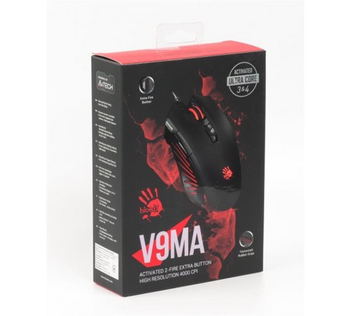 Миша Bloody V9MA Black