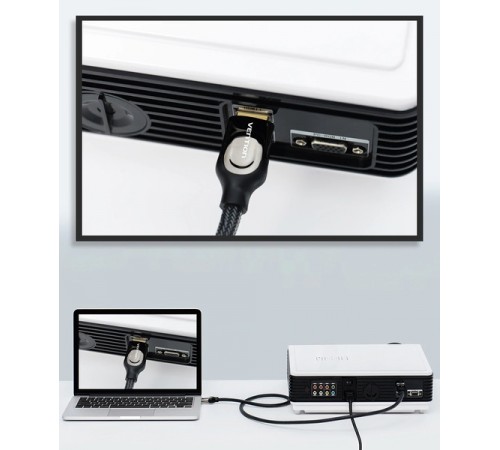 Кабель Vention HDMI - HDMI V 2.0 (M/M),1 м, Black (VAA-B05-B100)
