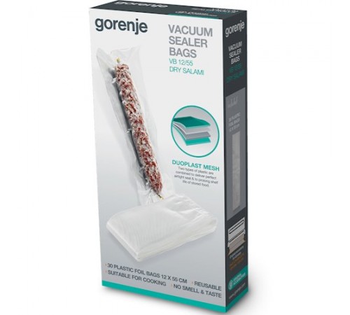 Пакети для вакуумування Gorenje VB12/55 30шт Пакети для вакуумування Gorenje VB12/55 30шт