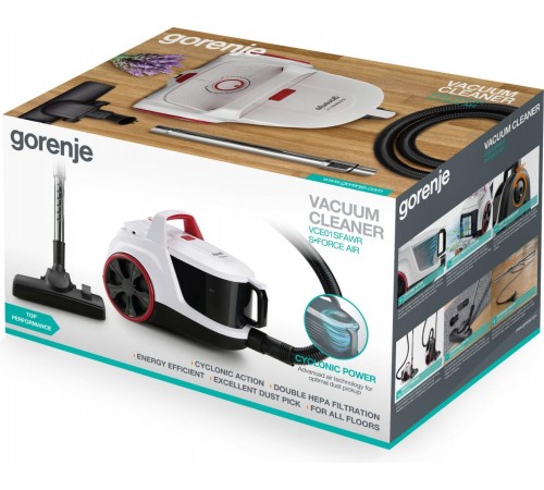 Пилосос Gorenje VCE01SFAWR