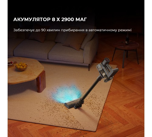 Акумуляторний миючий пилосос Dreame R20 Aqua (VTV21A) Акумуляторний миючий пилосос Dreame R20 Aqua (VTV21A)