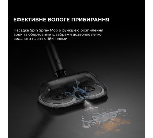 Акумуляторний пилосос Dreame Z40 Station (VZV33A)