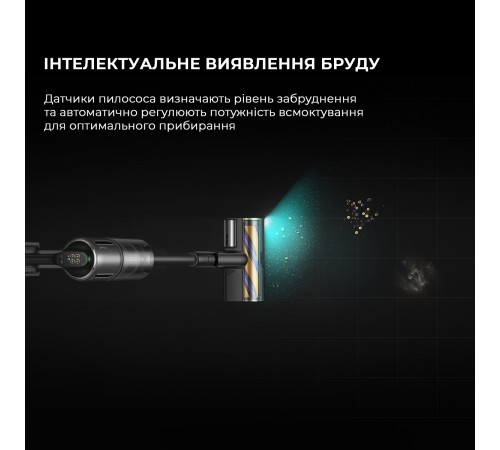 Акумуляторний пилосос Dreame Z40 Station (VZV33A)