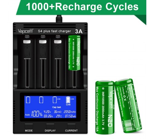 Акумулятор Vapcell 18500 N20 Li-Ion 2000mAh 1шт Акумулятор Vapcell 18500 N20 Li-Ion 2000mAh 1шт