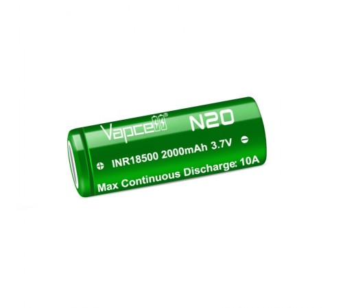 Акумулятор Vapcell 18500 N20 Li-Ion 2000mAh 1шт Акумулятор Vapcell 18500 N20 Li-Ion 2000mAh 1шт