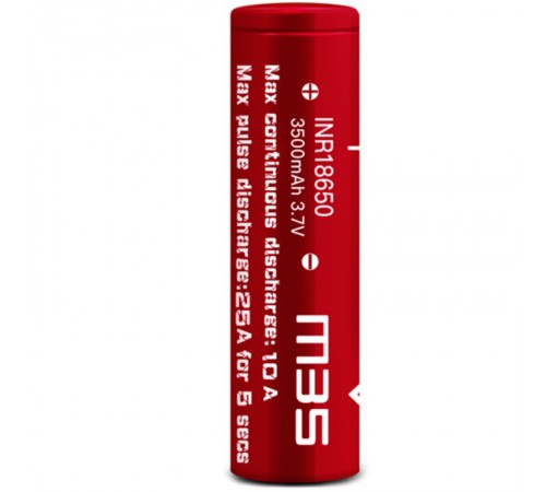 Акумулятор Vapcell M35 18650 Li-Ion 3500mAh 1шт Акумулятор Vapcell M35 18650 Li-Ion 3500mAh 1шт