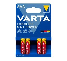 Батарейка Varta Longlife Max Power AAA/LR03 BL  4шт