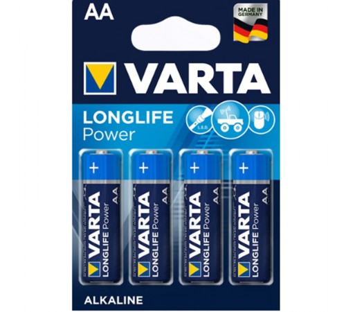 Батарейка Varta Longlife Power 4906 (High Energy) AA/LR06 BL 4шт