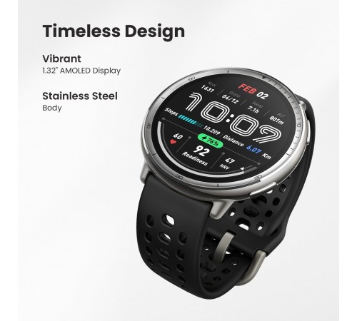 Смарт-годинник Amazfit Active 2R Sport Black (W2437GL7N)