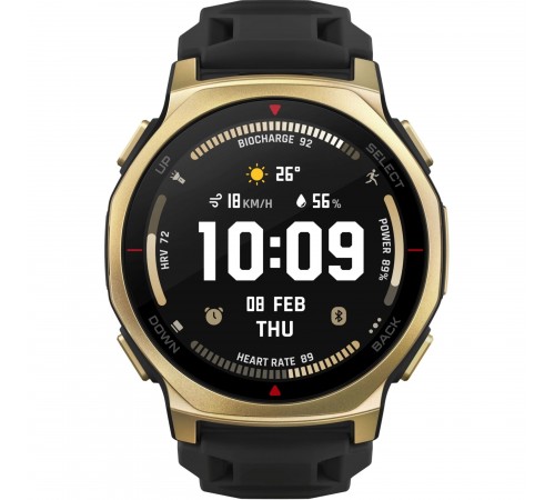 Смарт-годинник Amazfit T-Rex 3 Pro 44mm Black Gold (W2549GL1N)