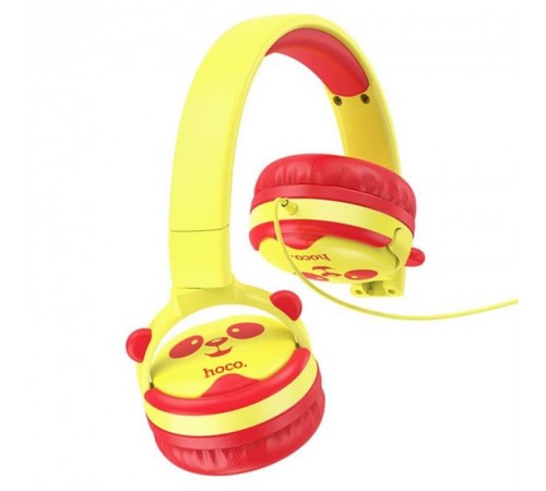 Навушники Hoco W31 Childrens Yellow-Red (W31YR)