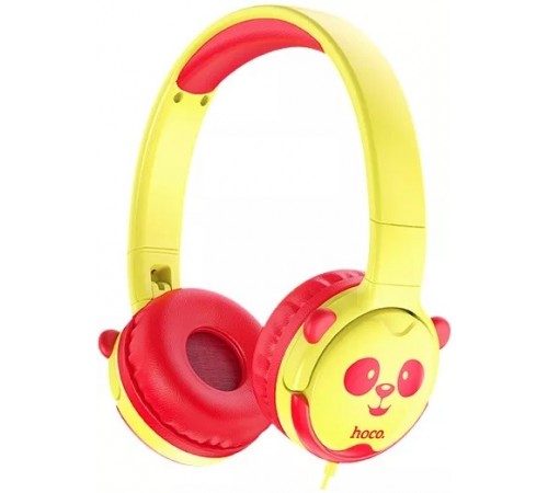 Навушники Hoco W31 Childrens Yellow-Red (W31YR)
