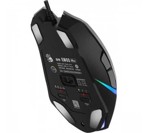 Миша A4Tech Bloody W60 Max Gun Grey