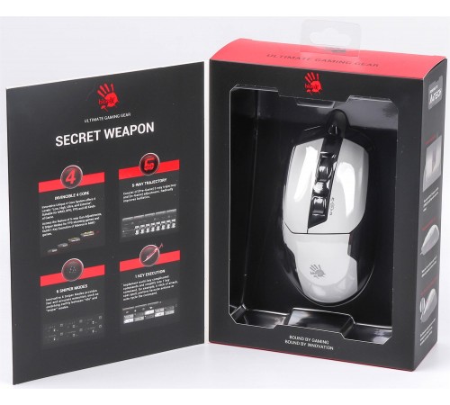 Миша Bloody W70 Max Panda White
