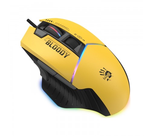 Миша A4Tech Bloody W95 Max Sports Lime