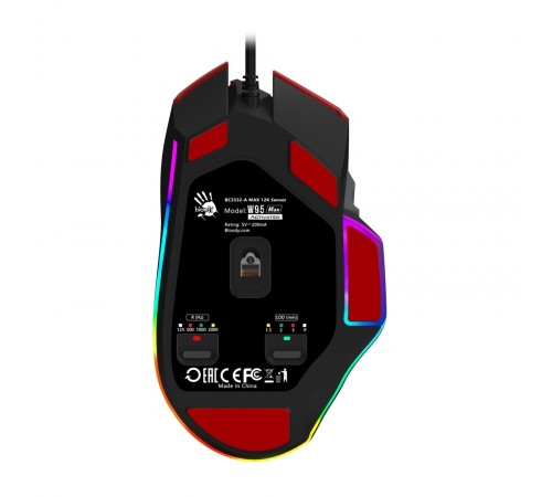 Миша A4Tech Bloody W95 Max Sports Red