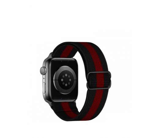 Ремінець Hoco WA04 Nylon Loop для Apple Watch 42mm/44mm/45mm/49mm Black/Red (WA04-42/49BR) Ремінець Hoco WA04 Nylon Loop для Apple Watch 42mm/44mm/45mm/49mm Black/Red (WA04-42/49BR)