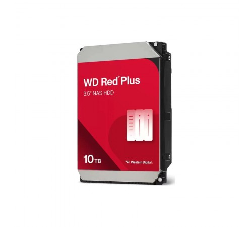 Накопичувач HDD SATA 10.0TB WD Red Plus 7200rpm 512MB (WD100EFGX)