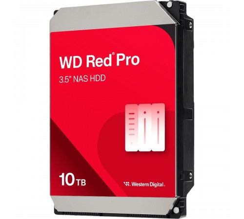 Накопичувач HDD SATA 10.0TB WD Red Pro NAS 7200rpm 512MB (WD103KFBX)