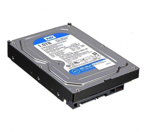 Накопичувач HDD SATA 1.0TB WD Blue 7200rpm 64MB (WD10EZEX)