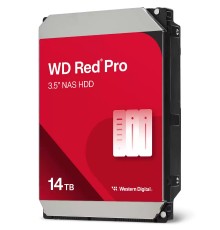 Накопичувач HDD SATA 14.0TB WD Red Pro NAS 7200rpm 512MB (WD142KFGX)