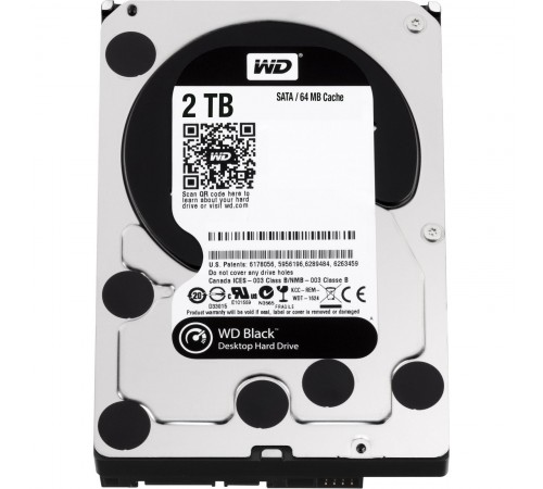 Накопичувач HDD 2TB WD 7200rpm 64MB (WD2003FZEX) Refurbished