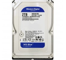Накопичувач HDD SATA 2.0TB WD Blue 7200rpm 256MB (WD20EZBX)
