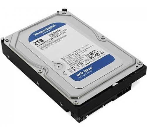 Накопичувач HDD SATA 2.0TB WD Blue 7200rpm 256MB (WD20EZBX)