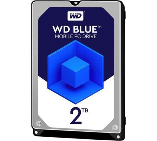 Накопичувач HDD 2.0TB WD Blue 5400rpm 128MB (WD20SPZX)