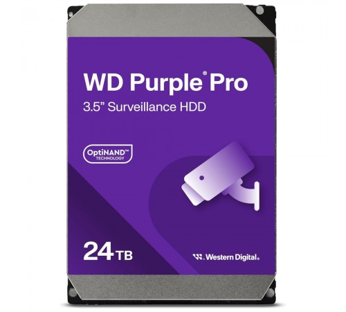 Накопичувач HDD SATA 24.0TB WD Purple Pro 7200rpm 512MB (WD241PURP)