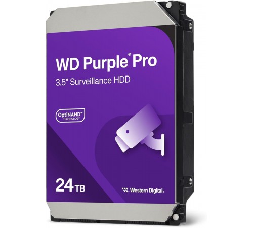 Накопичувач HDD SATA 24.0TB WD Purple Pro 7200rpm 512MB (WD241PURP)