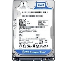 Накопичувач HDD 2.5" SATA  320Gb WD, 8Mb, Caviar Blue (WD3200LPVX)