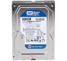 Накопичувач HDD SATA  500GB WD Blue 7200rpm 16MB (WD5000AAKX) Refurbished