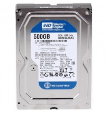 Накопичувач HDD SATA  500GB WD Blue 7200rpm 16MB (WD5000AAKX) Refurbished