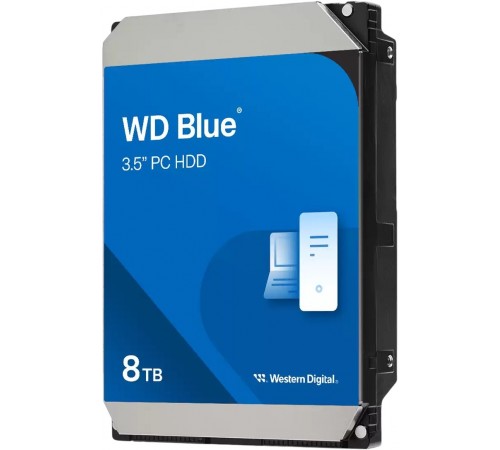 Накопичувач HDD SATA 8.0TB WD Blue 5640rpm 256MB (WD80EAAZ)