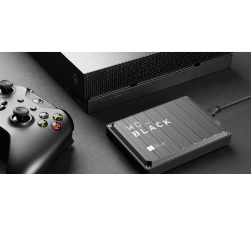 Зовнішній жорсткий диск 2.5" USB 2.0TB WD P10 Game Drive (WDBA2W0020BBK-WES1)