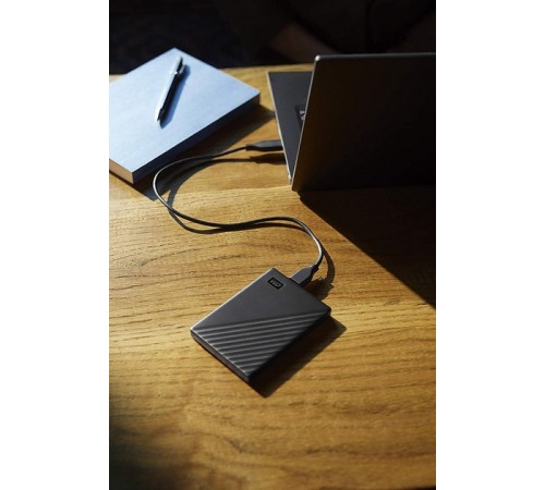 Зовнішній жорсткий диск 2.5" USB 4.0TB WD My Passport Black (WDBPKJ0040BBK-WESN)_Bulk