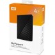 Зовнішній жорсткий диск 2.5" USB 4.0TB WD My Passport Black (WDBPKJ0040BBK-WESN)_Bulk